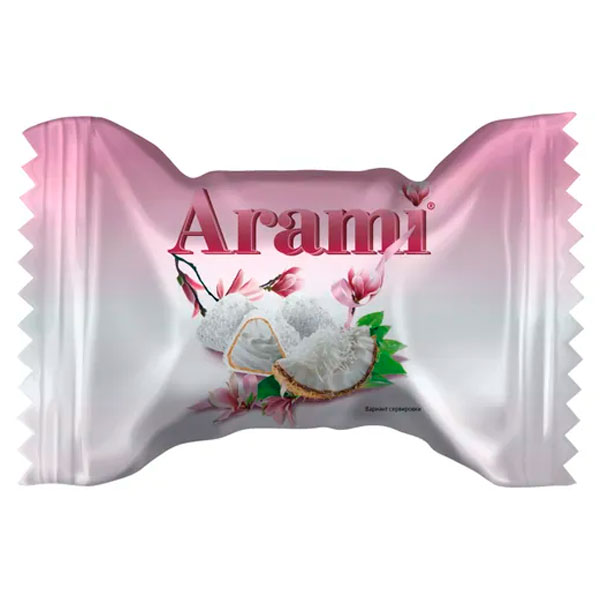 Конфеты Arami с кокосовой стружкой