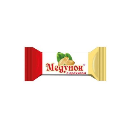 Конфеты Медунок с какао и арахисом Славянка 1кг. *6